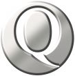 3D Steel Letter Q