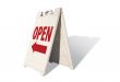 Open Tent Sign