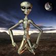 Alien with Background