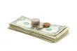 Stack of Money & Coins