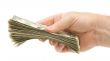 Handing Over Money