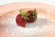 Strawberries on plate