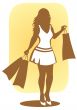 female shopping