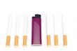 cigarette with lighter