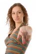 pointing finger