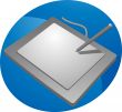 Drawing tablet device