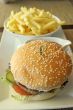 Fancy cheeseburger