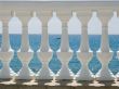 White balustrade