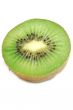 kiwi over white