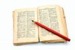 The old book - the dictionary