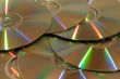 Background from CD disks