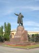 Russia. Volgograd. A monument to Lenin.
