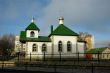 Orthodox temple on the central area of the city of Frolovo. The