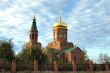 Orthodox temple in village ` Svetly Yar `. The Volgograd area. R