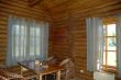 Hall in the wooden house.