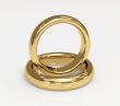 Two 3d gold wedding ring