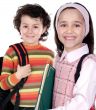 Two smalls students