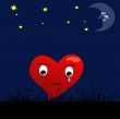 Lonely Heart alone in the dark night