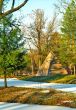 Small nothern pyramid in winter park