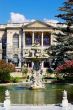 Fountain in Garden of Dolma Bahche Palace, Istanbul, Turkey