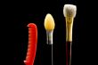 Set of brush with comb