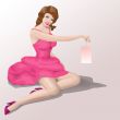 Pretty pink