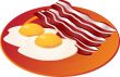 Bacon and eggs