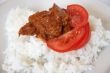 Curry and rice