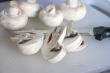 Sliced mushrooms