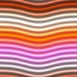 Glowing neon lines