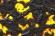 Hot magma