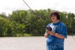Young Girl Fishing