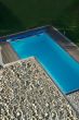 pool and roof with grit