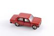 Collection scale model of the red car