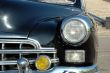 The right headlight of the old automobile