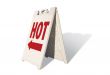 Hot Tent Sign