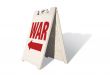 War Tent Sign
