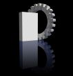 blank box and gear