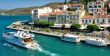Yacht is doubling town quay