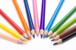 colored crayons