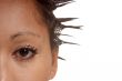 detail eye and hair