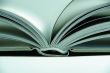 book open paper withe