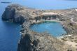 Ring bay near Lindos on Rhodes island