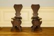 Antique oak chairs