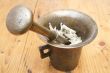 Antique mortar and pestle
