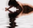Watching myself in the water