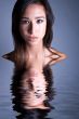 Classical portrait Mixed raced young beauty