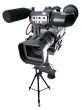 dv-camcorder on crane