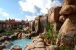 Small waterfalls among the stones