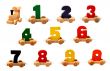 isolated wooden numbers